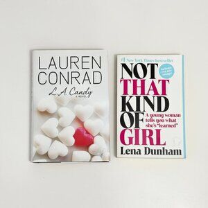 Lauren Conrad LA Candy Hardcover + Lena Dunham's Not That Kind of Girl Paperback